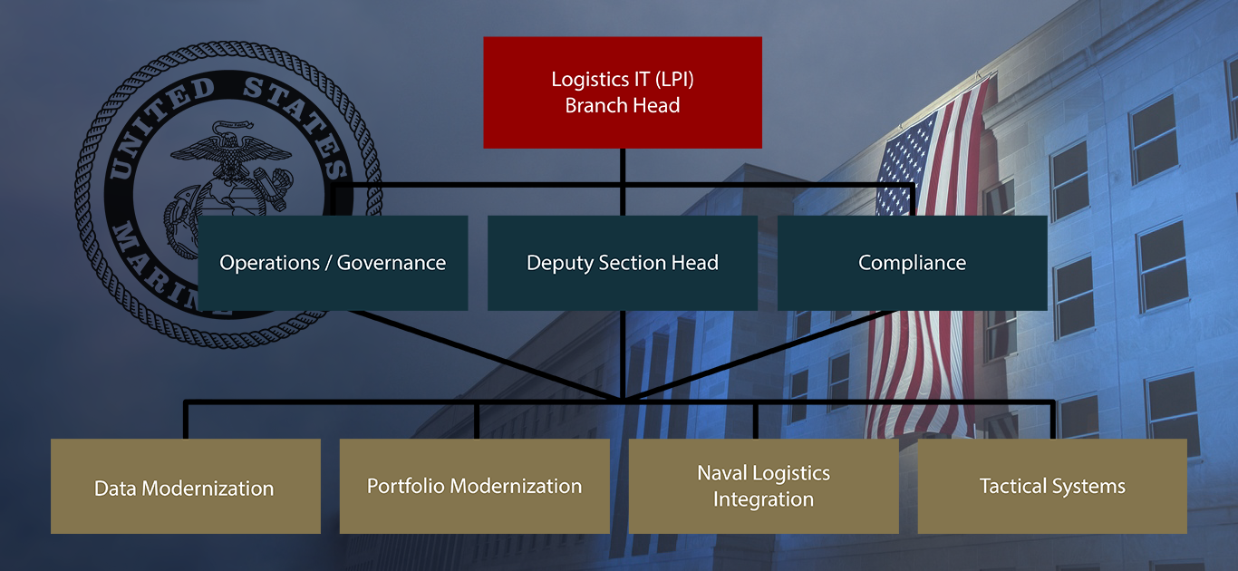 LPI organization chart.